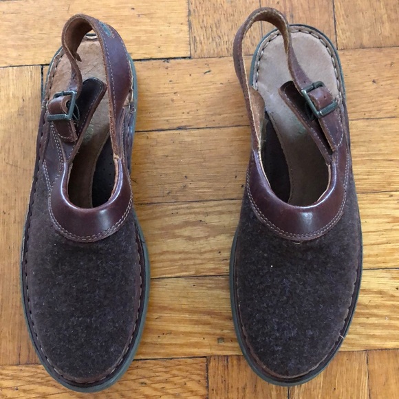 Bass Brown Clogs size 6.5 - Picture 1 of 4
